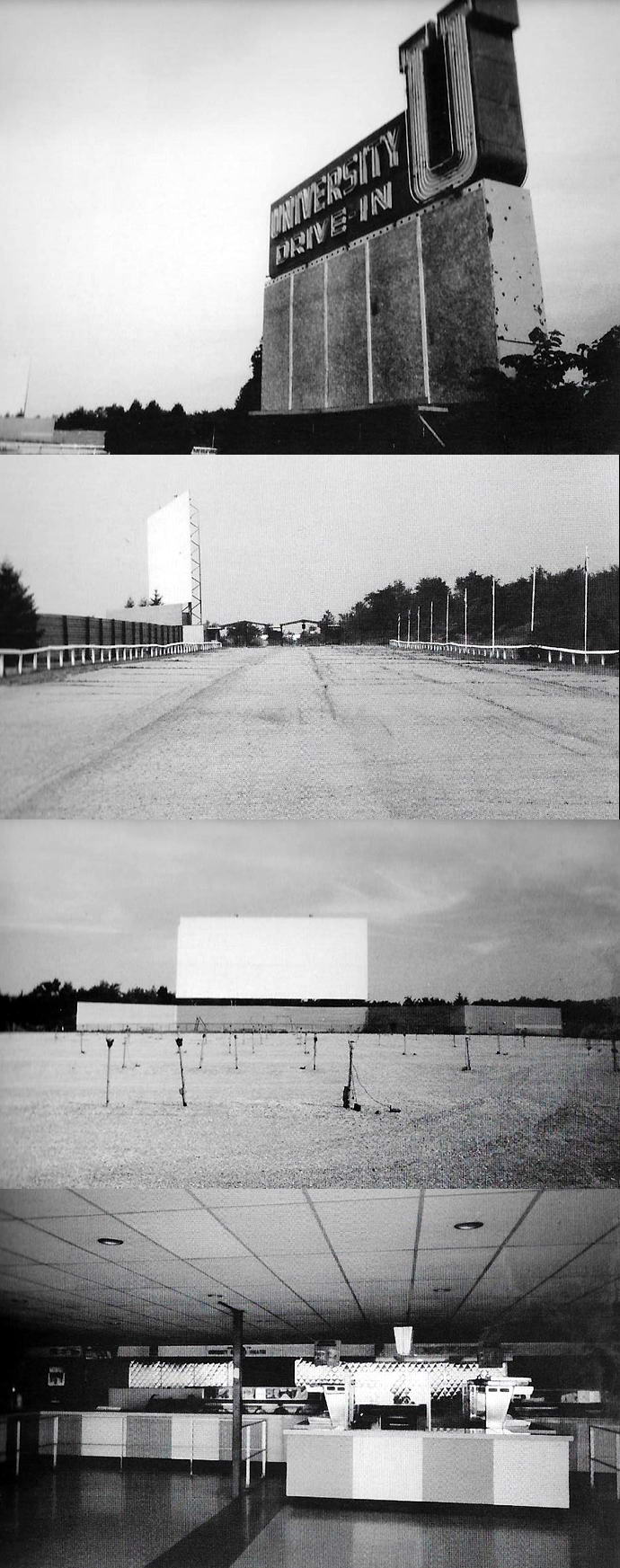 University Drive-In Theatre - Series Of Photos From Harry Skrdla (newer photo)